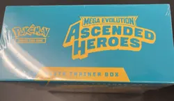 Pokemon TCG Ascended Heroes Elite Trainer Box ETB SEALED 9x BOOSTER PACKS HTF! - Image 3