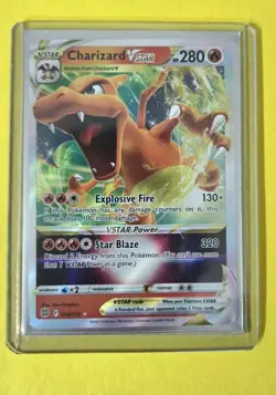 Pokemon TCG - Charizard VSTAR - 018/172 - SwSh: Brilliant Stars - NM ULTRA RARE - Image 1