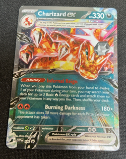 Pokemon Charizard EX 196 Black Star Promo LP - Image 1