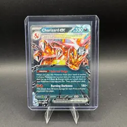 Charizard EX Pokemon SV Black Star Promo 196 Holo MP - Image 1