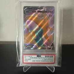 2020 POKEMON SWSH BLACK STAR PROMO #050 CHARIZARD V PSA 10 - Image 3