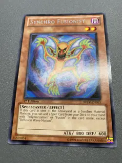 Yu-Gi-Oh! Synchro Fusionist Rare 1st Edition DREV-EN035 HP - Image 1