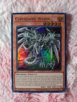 Yu-Gi-Oh! Cyberdark Wurm ALIN-EN027 Alliance Insight 1st Edition - Image 1