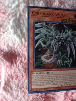 Yu-Gi-Oh! Cyberdark Wurm ALIN-EN027 Alliance Insight 1st Edition - Image 2