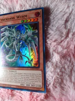 Yu-Gi-Oh! Cyberdark Wurm ALIN-EN027 Alliance Insight 1st Edition - Image 3