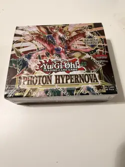 Konami Yu-Gi-Oh! Photon Hypernova Booster Box 1st Edition Sealed - Image 2