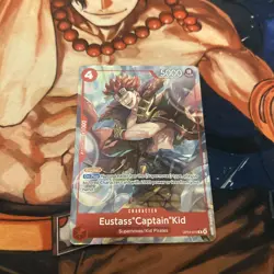 OP14-014 Eustass "Captain" Kid R Dash Pack Promo One Piece TCG English Card - Image 1