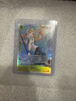 One Piece TCG Nami 053 EB03-053 Extra Booster Heroines Edition SR English NM - Image 1
