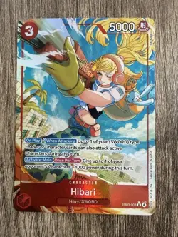 Hibari Alt (Alternate Art) EB03-008 - One Piece Heroines Edition - English - Image 1