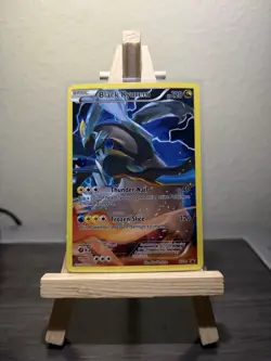Pokemon Black Kyurem Black Star Promo Card XY80 XY English 2015 LP - Image 1