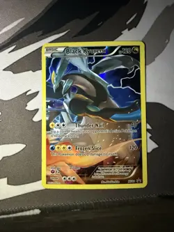 Pokemon Black Kyurem Black Star Promo Card XY80 XY English 2015 LP - Image 3