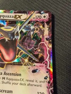 Pokemon TCG Rayquaza EX XY69 Holo Black Star Promo Card - Image 4