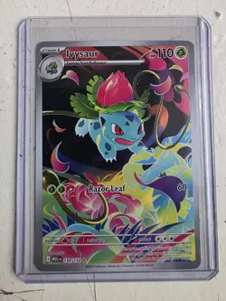Ivysaur 134/132 Mega Evolution Full Art Holo Pokemon Card Near Mint 💨 Shipping - Image 1