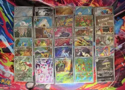 Pokemon Japanese Full Art Card Lot 30x Greavard, Tinkatink, etc. NO DUPES - Image 1