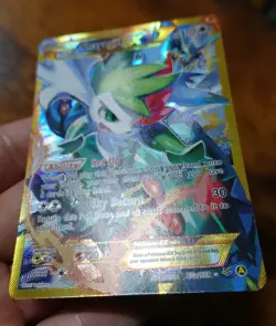 Shaymin EX 77a/108 Alternate Full Art Roaring Skies Pokemon Card VLP - Image 5