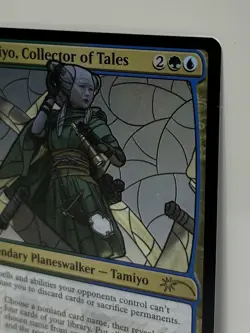 MTG Tamiyo, Collector of Tales stained Glass Secret Lair Drop Foil Card!! - Image 4