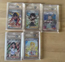 TAG Lot of 5 Pokemon Cards TCG - Image 1