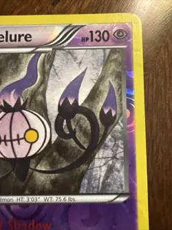 Pokemon 2011 Mod Play Chandelure Noble Victories REVERSE 60/101 Card - Image 4