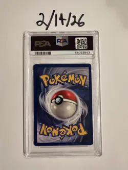 Pokemon TCG Base Set (Shadowless) Charmander PSA 9 46/102 Card Stock 1999 - Image 2