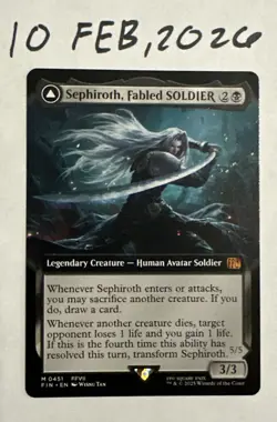Sephiroth, Fabled SOLDIER (Extended Art) Final Fantasy Regular - Image 1