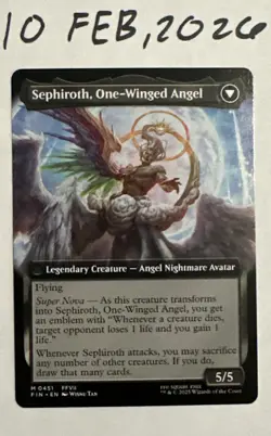 Sephiroth, Fabled SOLDIER (Extended Art) Final Fantasy Regular - Image 2