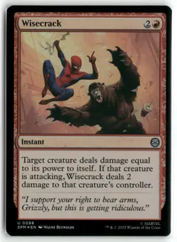 Wisecrack U Marvel's Spider-Man 98 NM - Image 1