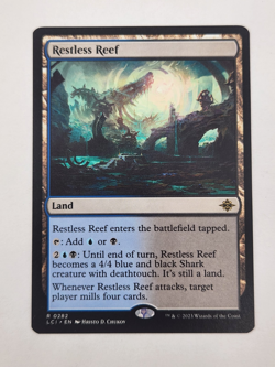 MTG Magic the Gathering Restless Reef (282/491) The Lost Caverns of Ixalan NM - Image 1