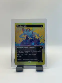 MTG, The Last Ride (Borderless) (First-Place Foil) 525 NM Aetherdrift Foil - Image 1