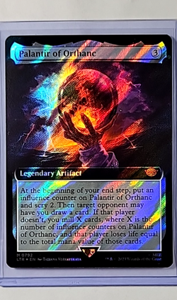 MTG Magic The Gathering LTR Lord of the Rings Surge Foil 792 Palantir of Orthanc - Image 1