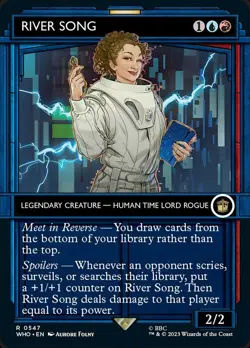 Mint/Near-Mint, English - 4 x MTG River Song - Showcase Universes Beyond: Doctor - Image 1