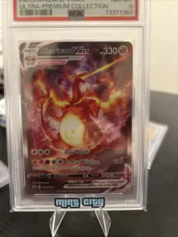 Pokemon Charizard VMAX Ultra-Premium Coll. Full Alt Art Promo SWSH261 PSA 8 - - Image 2