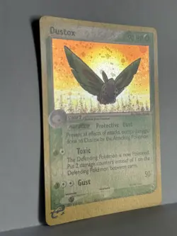 Pokemon TCG Dustox Ruby and Sapphire Holo Rare Card 6/109 Vintage - Image 2