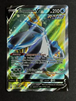 Empoleon V 145/163 Battle Styles Full Art Ultra Rare Pokemon TCG NM/MINT - Image 1