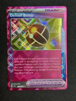 Deluxe Bomb 134/142 Stellar Crown ACE SPEC Rare Pokemon TCG NM/MINT - Image 1