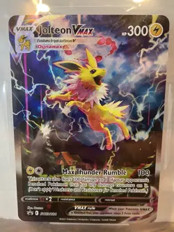 Pokemon Jolteon Vmax #SWSH184 (Jumbo) Promo Card BGS 9(Only One Graded) - Image 2