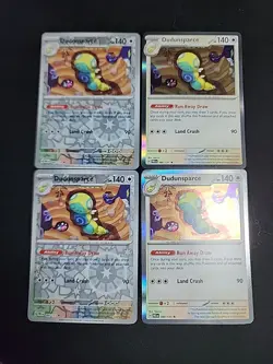 [4x Playset] Dudunsparce 80/131 [x4] [REVERSE HOLO] Prismatic Evo - Pokemon TCG - Image 1