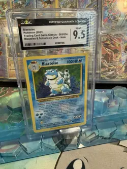 Pokemon 2023 Mewtwo Blastoise Suicune EX Deck Holo Card CGC 9.5 - Image 1