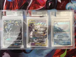 Pokemon 3x Graded Card Lot Beckett Authentic Altered Lot#57 - Image 1