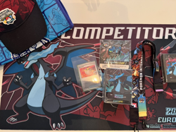 Pokemon EUIC 2026 Competitor Kit With Playmat Charizard (with promo card!) - Image 1