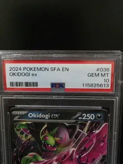 2024 POKEMON SFA EN OKIDOGI ex #036 PSA 10 - Image 3