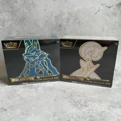 Pokemon Center Mega Evolution Gardevoir & Lucario ETB Elite Trainer Box Sealed - Image 1