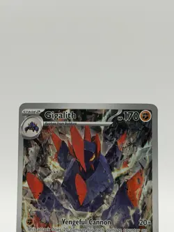 Gigalith 129/086 NM White Flare Pokemon TCG Illustration Rare IR Near Mint - Image 2