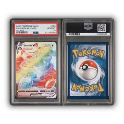 2020 Pokemon SWSH Full Art Secret Rainbow Rare Snorlax VMAX 206/202 PSA 10! - Image 3