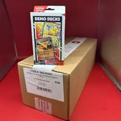 Pokemon TCG Demo Decks (Play Lab 2025) Pikachu/Charizard Factory Case 25x Total - Image 1