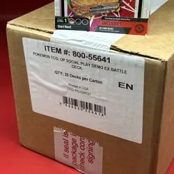 Pokemon TCG Demo Decks (Play Lab 2025) Pikachu/Charizard Factory Case 25x Total - Image 3