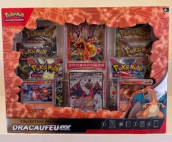 LOT 2 COFFRETS POKEMON COLLECTION SPECIALE BRASEGALI + DRAUCAUFE EX NEUF SCELLE - Image 2