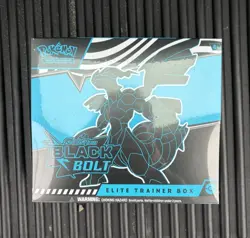 Pokemon TCG Scarlet and Violet Black Bolt ETB Elite Trainer Box Factory Sealed - Image 2