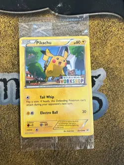 Pokemon SEALED Pikachu 20/108 Build-a-Bear Promo!! - Image 1
