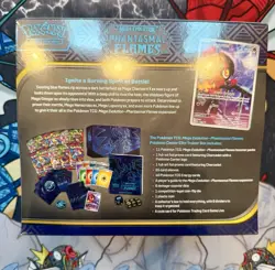 Pokemon TCG Phantasmal Flames ETB Pokemon Center Exclusive *Free Protector Case* - Image 2