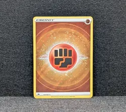 POKEMON TCG Fighting Energy (Texture Full Art) 157/159 Crown Zenith Holo - Image 1